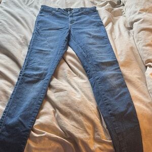 FITJEANS Women's Skinny Jeans in Deep Blue